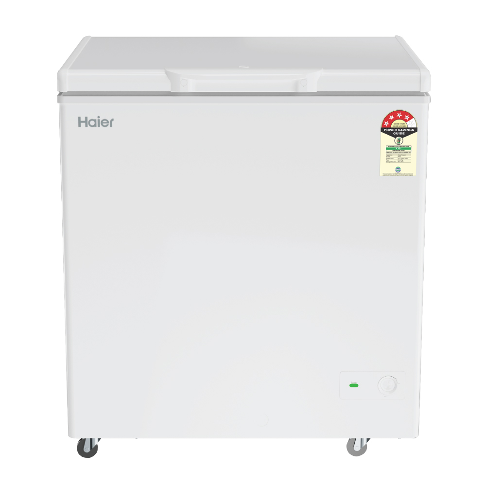 Haier 230 Ltr Single door- White Colour Convertible Hard top Freezer